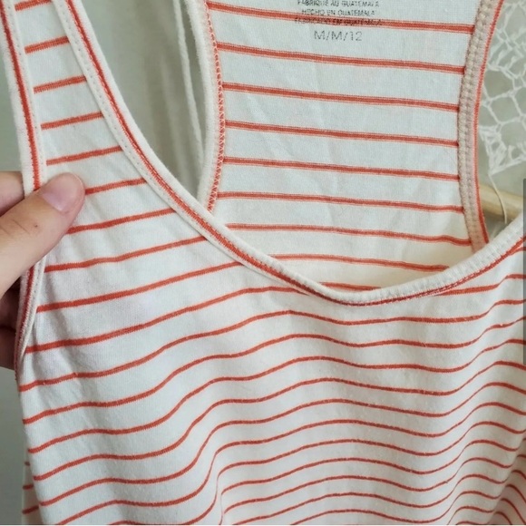 Striped Orange Volcom Tank - Picture 3 of 7